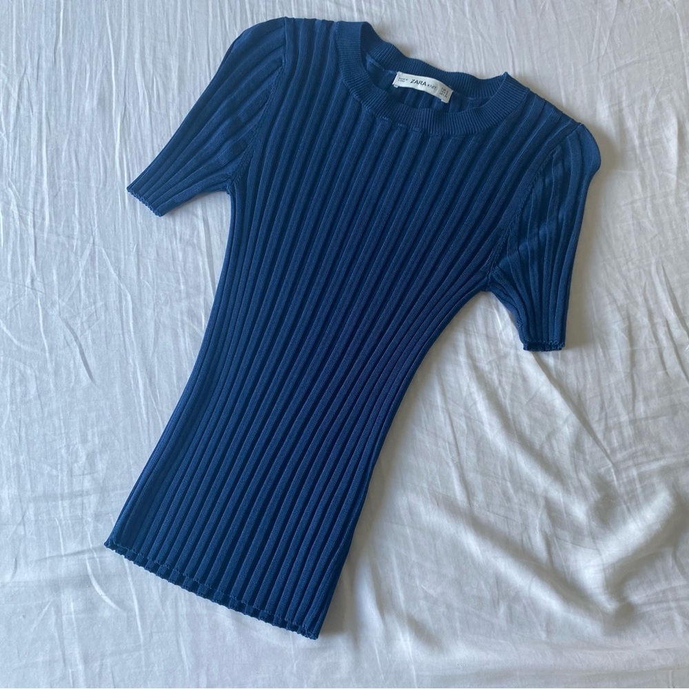 DONATED - Knit short sleeve sweater